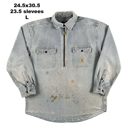 Carhartt Hickory Stripe Work Shirt- SELECT SHIRT