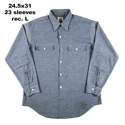 60s/70s Big Mac Chambray Shirts- SELECT SHIRT