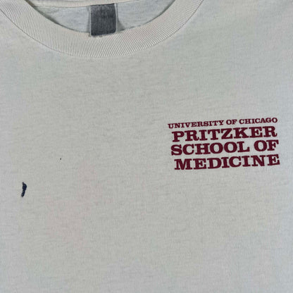 80s U of Chicago Pritzker School of Medicine L/S Tee- XL