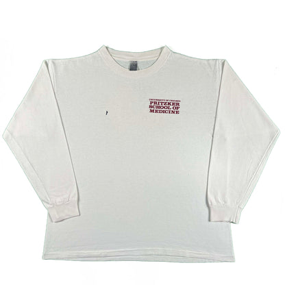80s U of Chicago Pritzker School of Medicine L/S Tee- XL