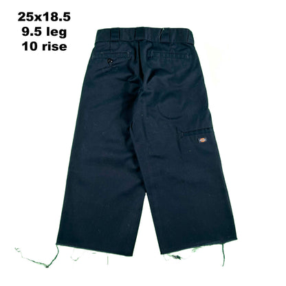 Dickies Navy Blue Double Knee Capris- SELECT PAIR