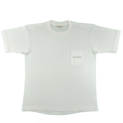 90s Banana Republic Pyramids Pocket Tee- XL