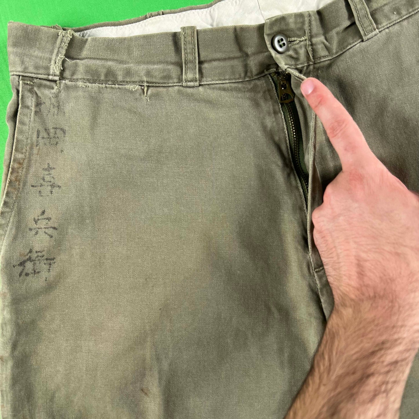 00s Polo by Ralph Lauren Khaki Drill Shorts- 33x9