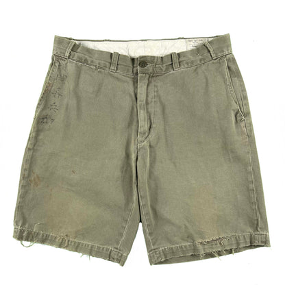 00s Polo by Ralph Lauren Khaki Drill Shorts- 33x9