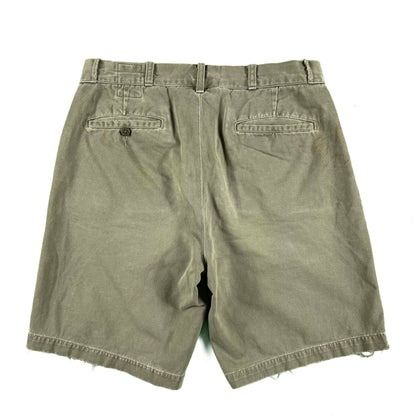 00s Polo by Ralph Lauren Khaki Drill Shorts- 33x9