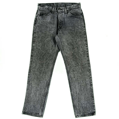 80s Faded Black/Grey Levi's 506 Denim- 30x29