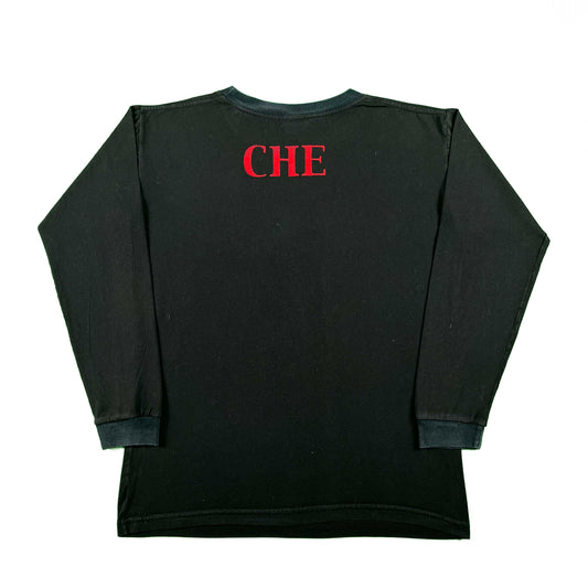 Two Tone Black Che Guevara Long Sleeve Tee- S