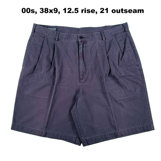 Vintage Lands' End Pleated Chino Shorts- SELECT PAIR