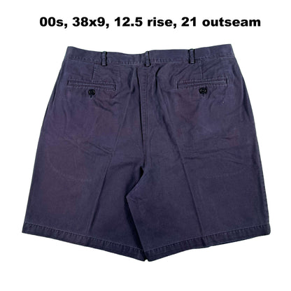 Vintage Lands' End Pleated Chino Shorts- SELECT PAIR