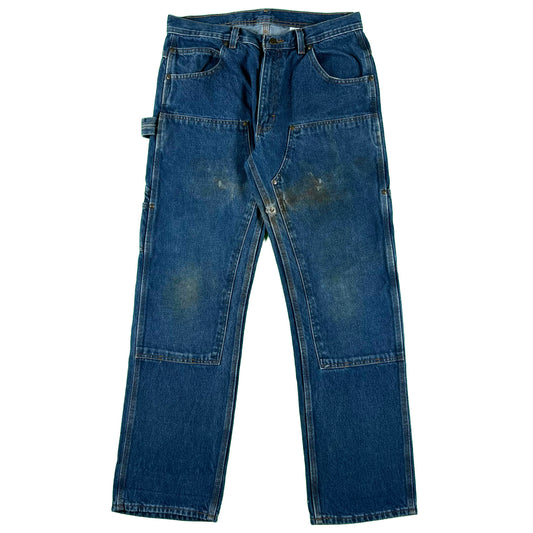 00s Key Double Knee Dark Wash Denim- 32x30.5