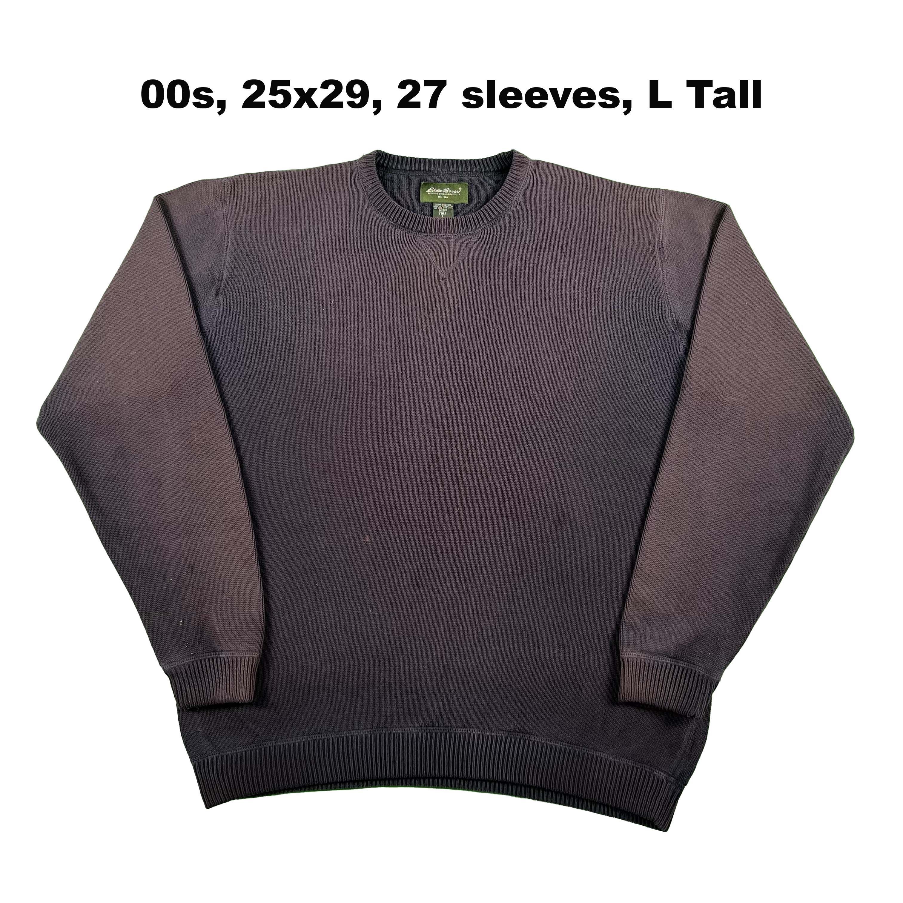 Vintage Eddie Bauer 100% Cotton Sweaters- SELECT SWEATER – Plum