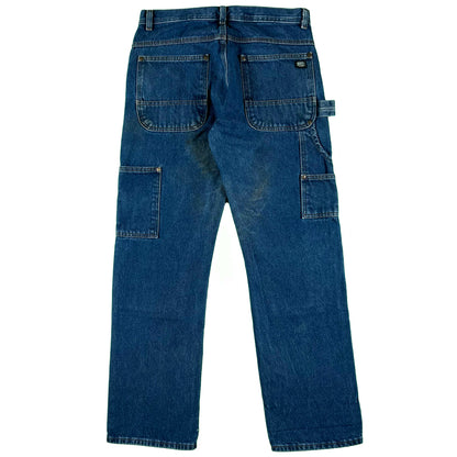 00s Key Double Knee Dark Wash Denim- 32x30.5