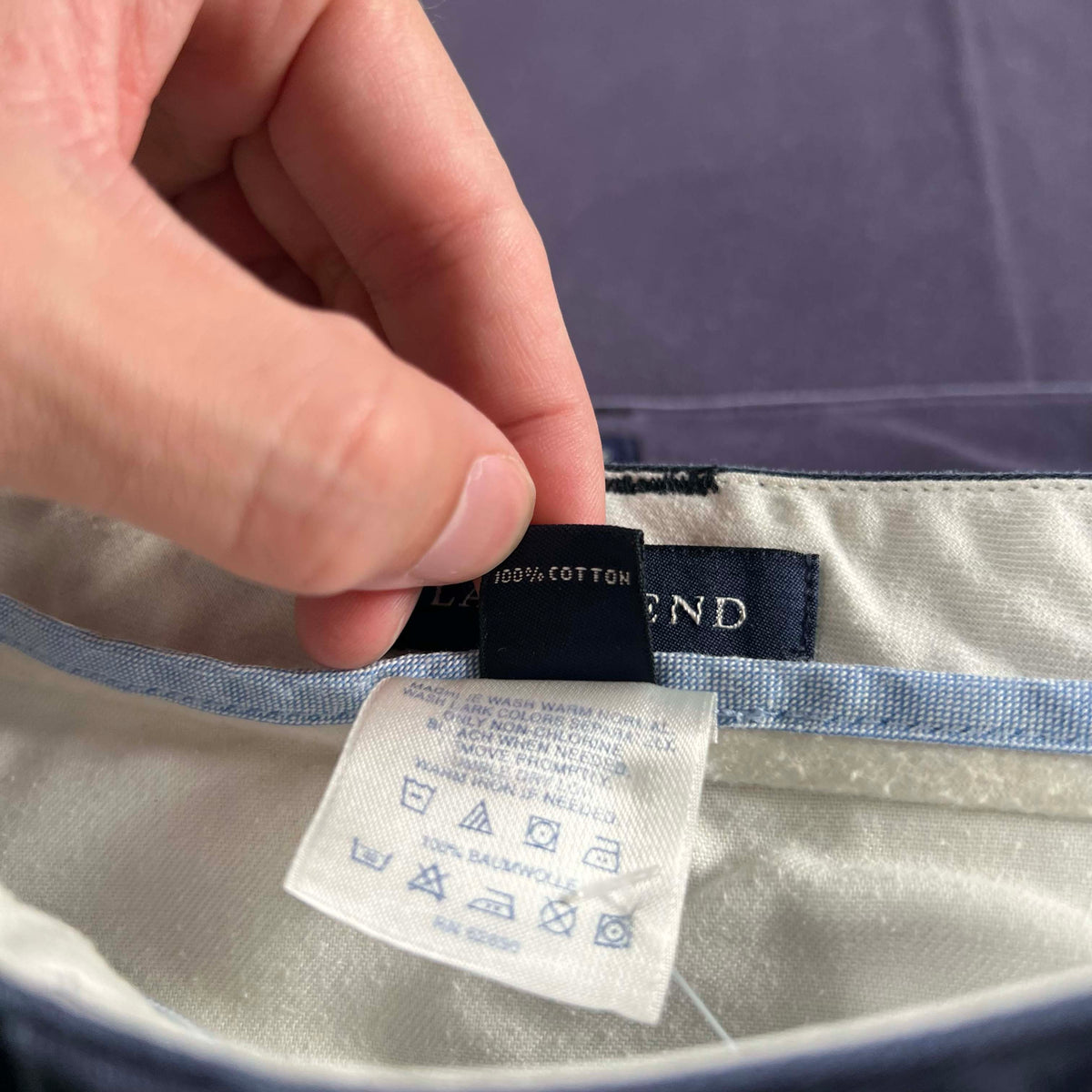 Vintage Lands' End Pleated Chino Shorts- SELECT PAIR