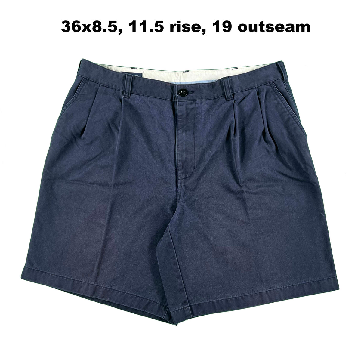 Vintage Lands' End Pleated Chino Shorts- SELECT PAIR