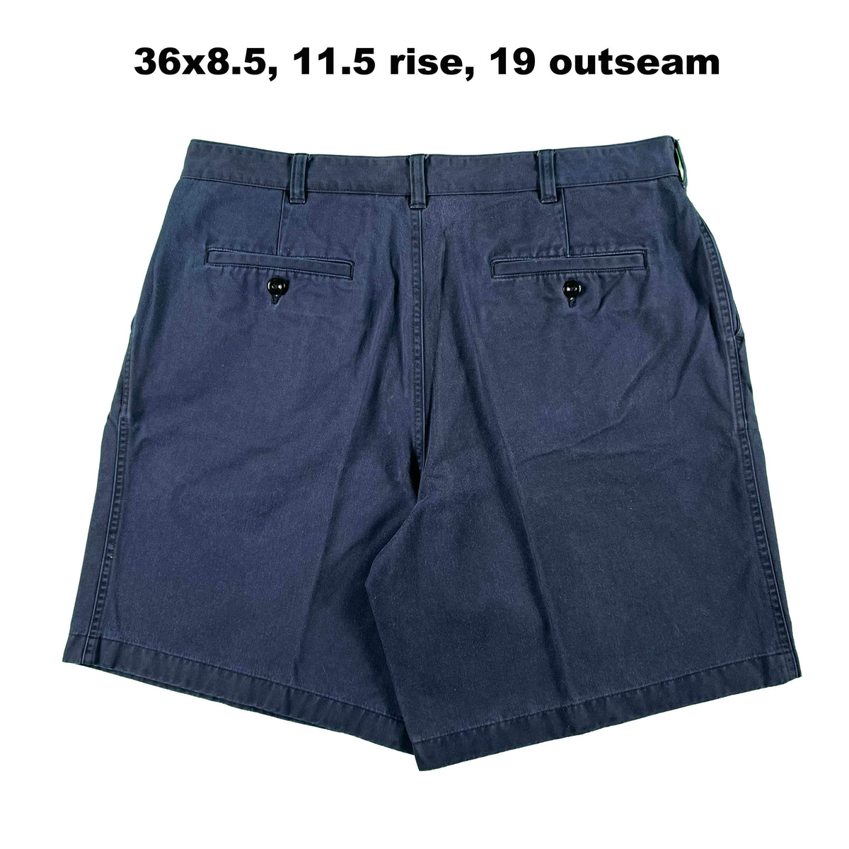Vintage Lands' End Pleated Chino Shorts- SELECT PAIR