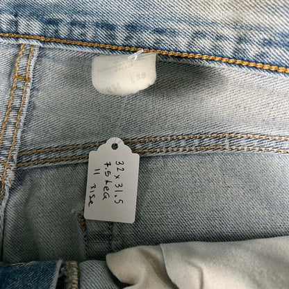00s Thrashed Levi's 501 Denim- 32x31.5