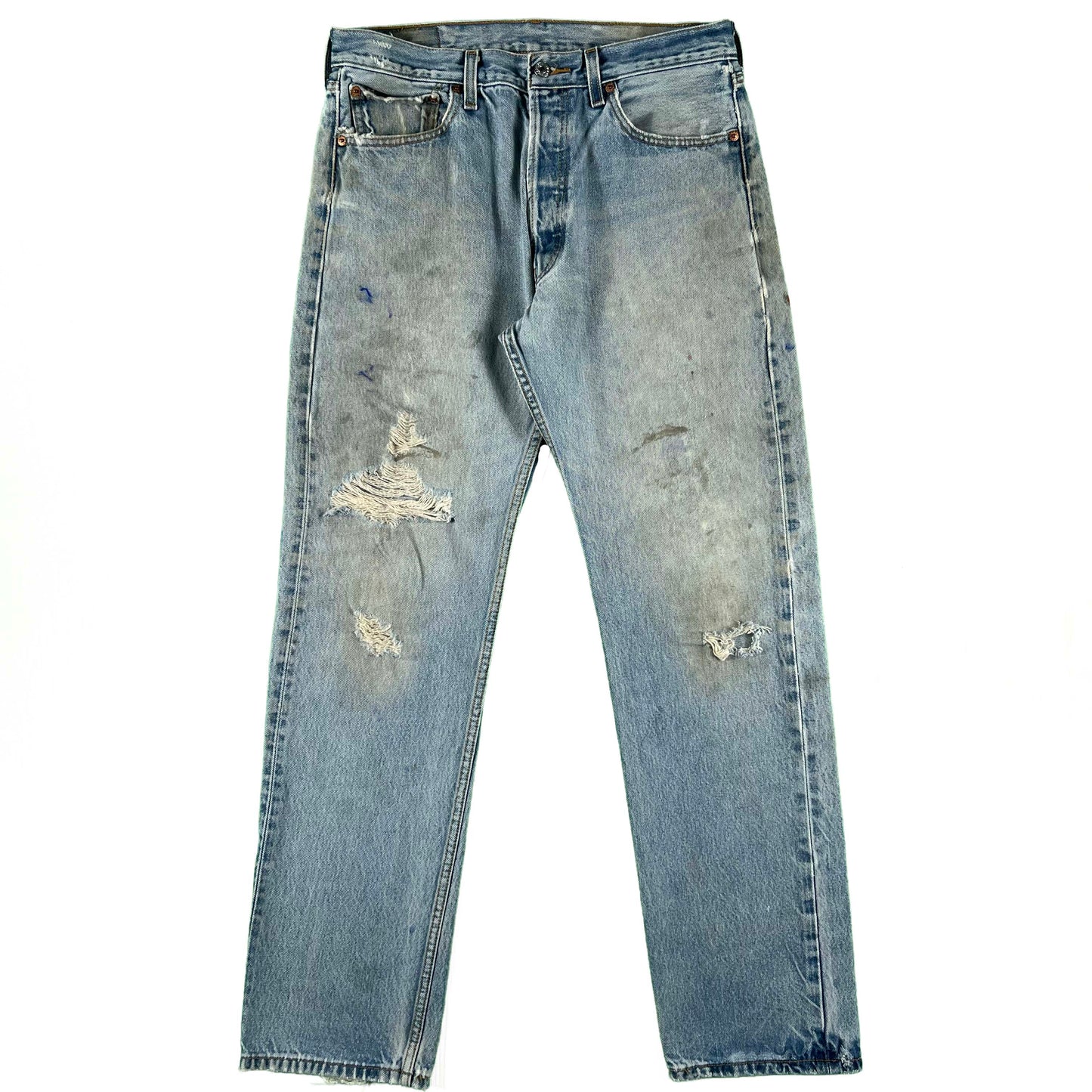 00s Thrashed Levi's 501 Denim- 32x31.5