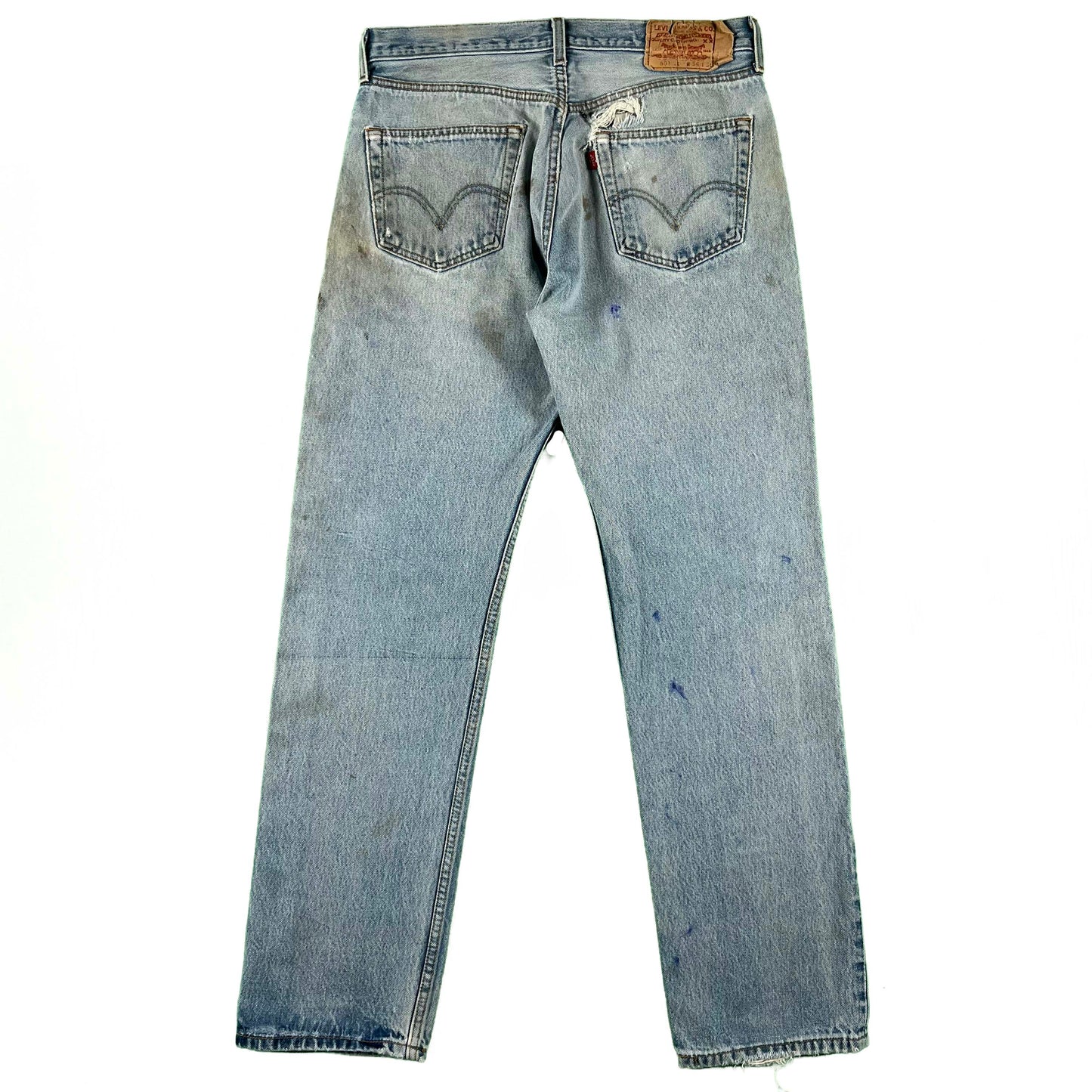 00s Thrashed Levi's 501 Denim- 32x31.5