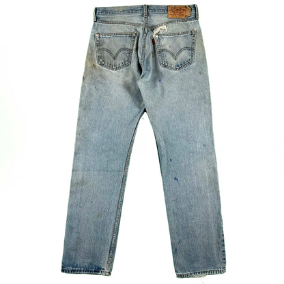 00s Thrashed Levi's 501 Denim- 32x31.5