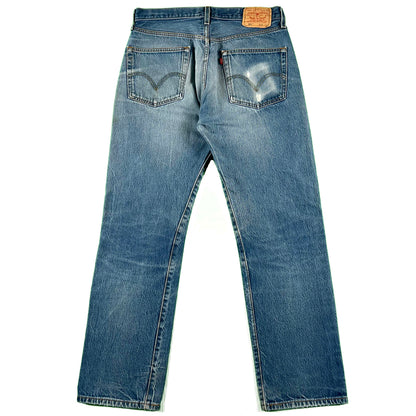 00s Perfectly Faded Levi's 501 Denim- 32x31