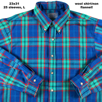 70s/80s Pendleton Wool Plaid Flannel Shirts- SELECT SHIRT