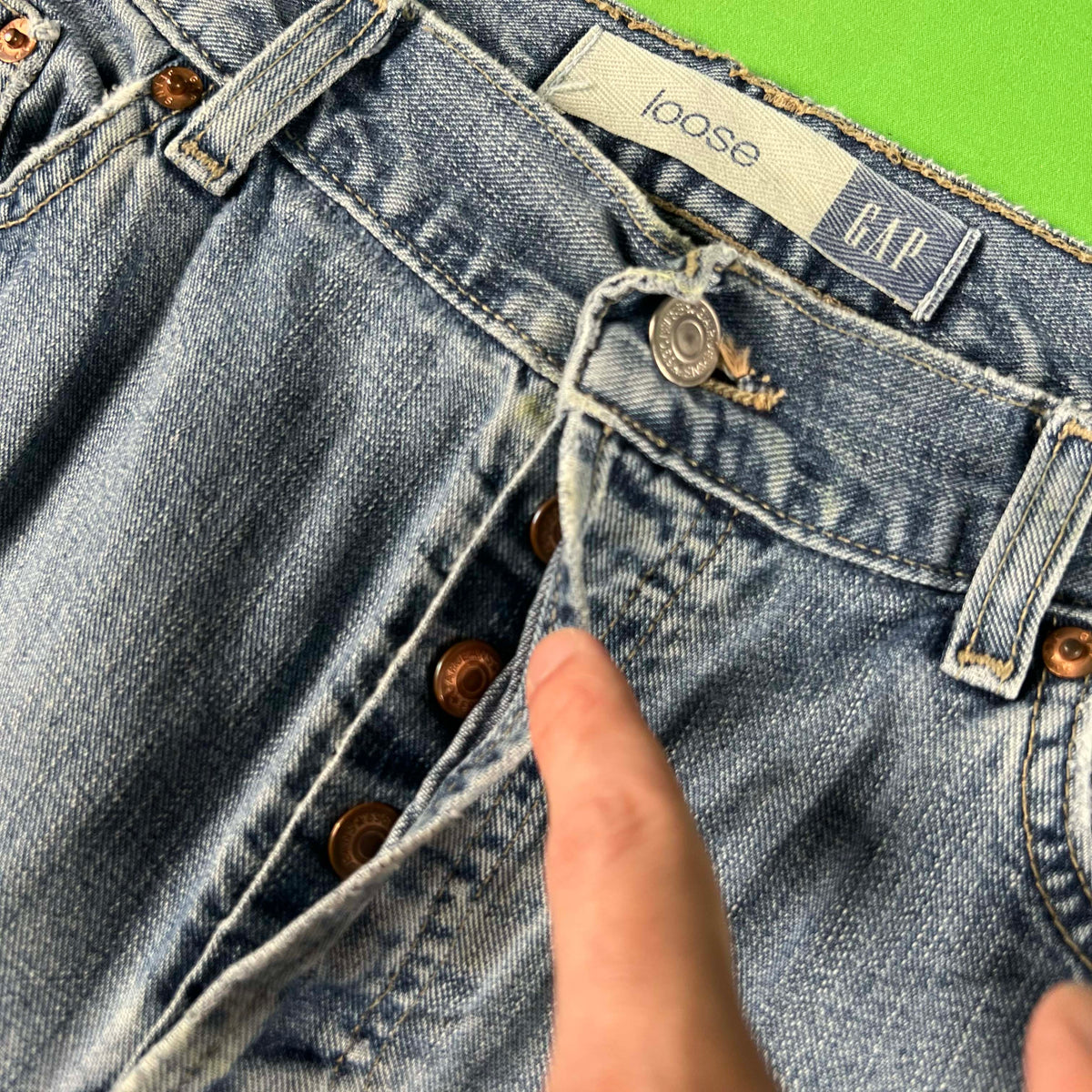 Vintage Gap 'Loose' Fit Denim- SELECT PAIR