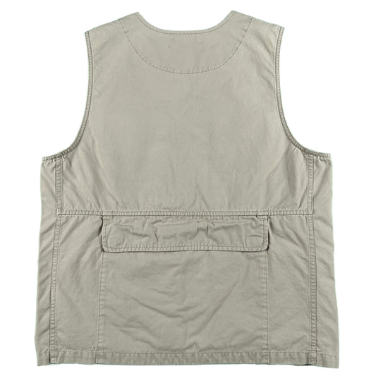 00s Lands' End Cotton Utility Vest- M