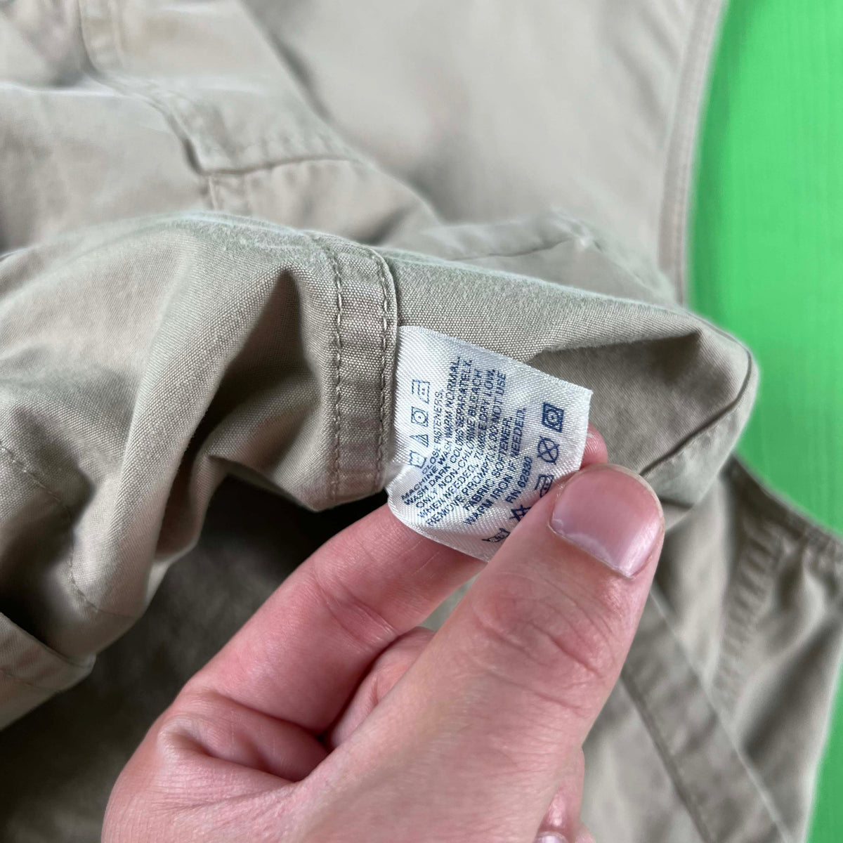 00s Lands' End Cotton Utility Vest- M