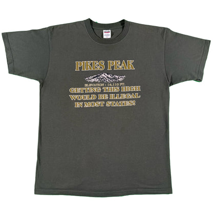 00s Pikes Peak 'Getting This High' Tee - L