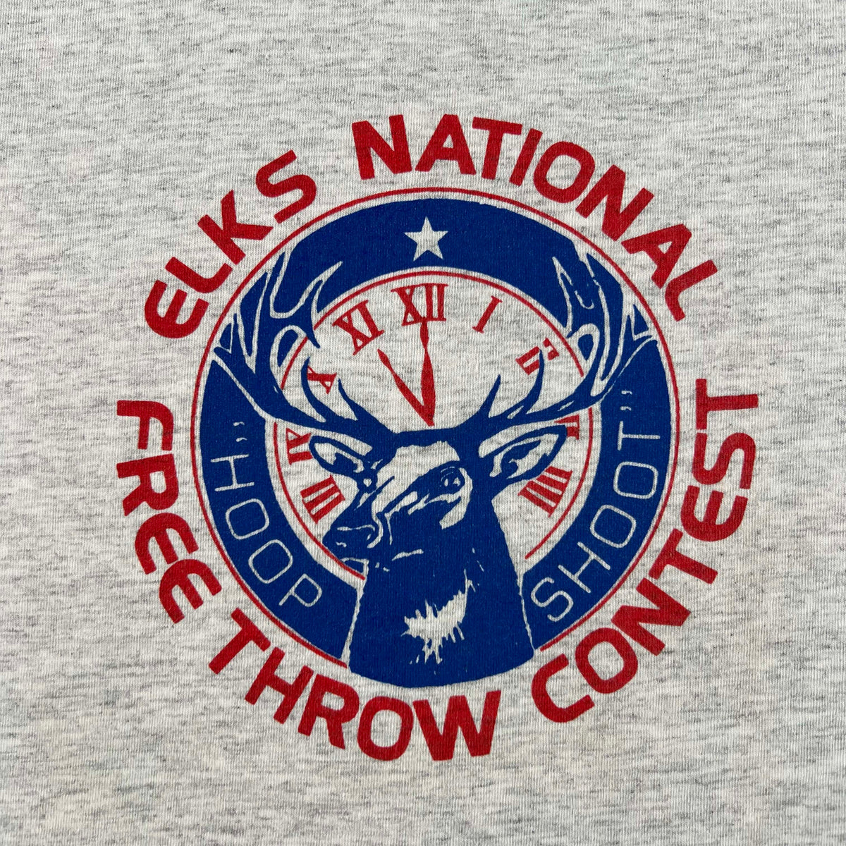 90s Elks Free Throw Contest Tee- XS
