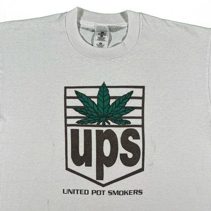 90s UPS 'United Pot Smokers' Tee-L