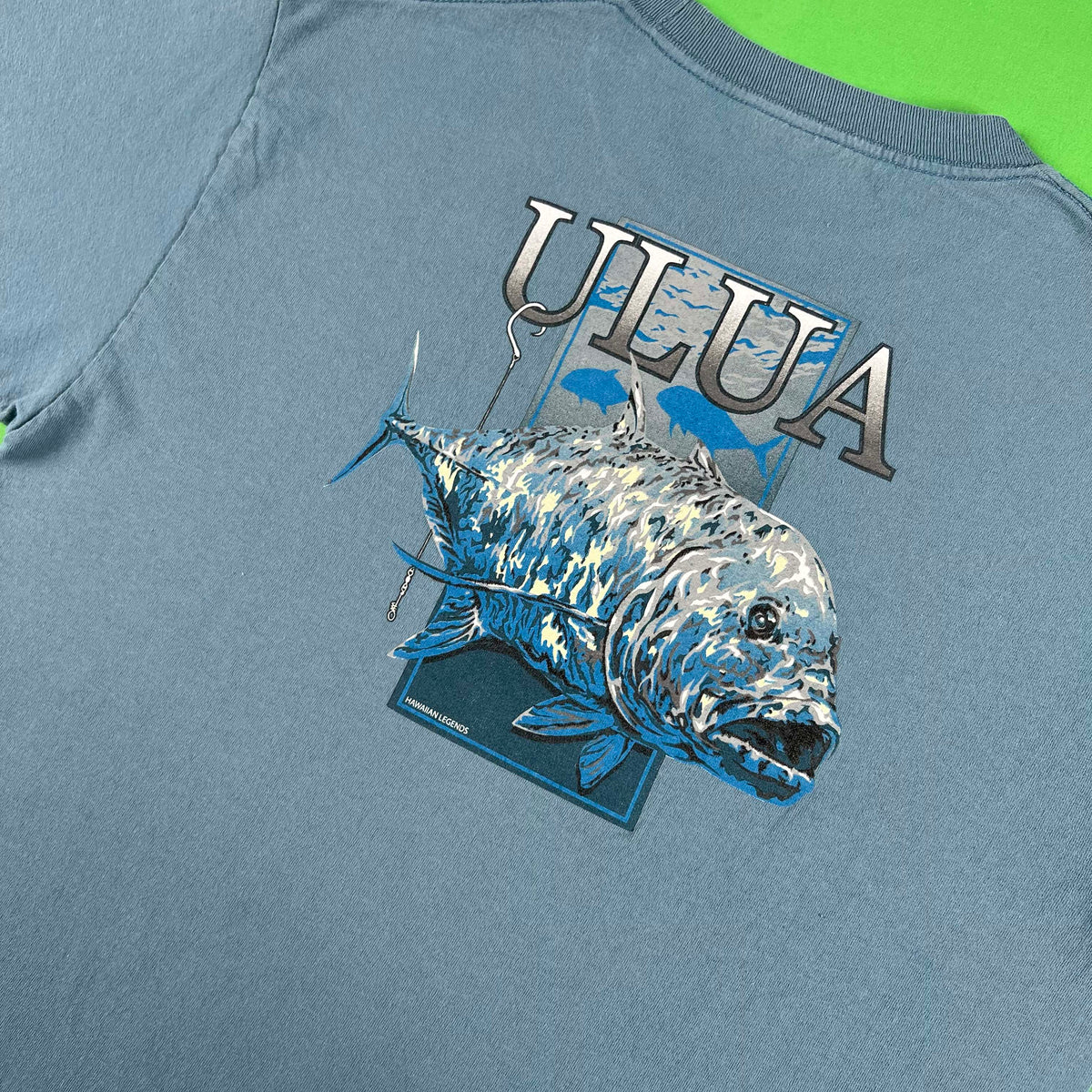 Hawaiian Legends Ulua Fishing Tee- L