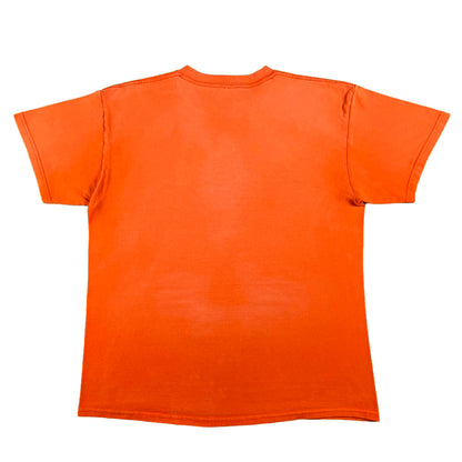 00s Sun Faded Orange Ghost Pocket Tee- L