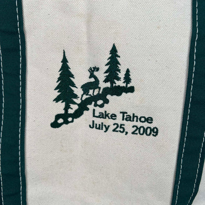 L.L. Bean Canvas Lake Tahoe Boat and Tote Bag- M