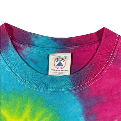 00s 'Keep Off the Grass' Tie Dye D.C. Weed Tee- S