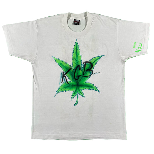 90s KGB 'Killer Green Bud' Tee- L