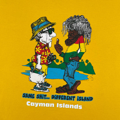 00s 'Same Shit, Different Island' Weed Tee- XL