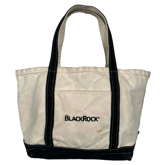 BlackRock Canvas Zip Up Tote Bag- M