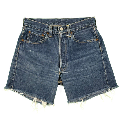 50s Hidden Rivets Big E Levi's 501 Jorts- 28x5.5