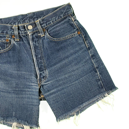 50s Hidden Rivets Big E Levi's 501 Jorts- 28x5.5