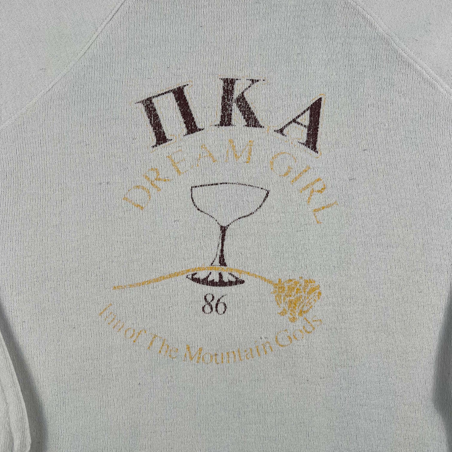 80s Pi Kappa Alpha Dream Girl Sweatshirt- M