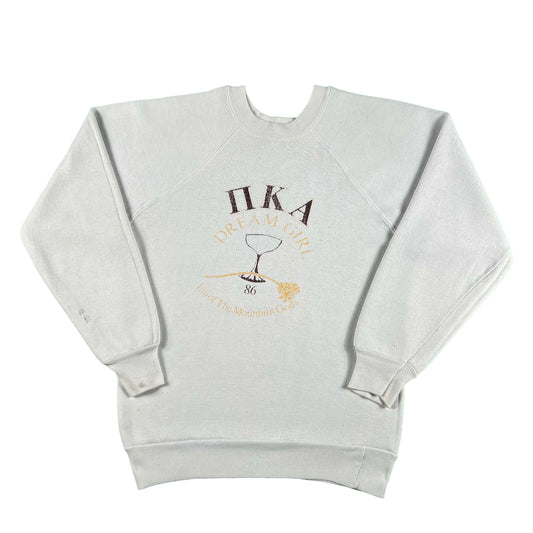 80s Pi Kappa Alpha Dream Girl Sweatshirt- M