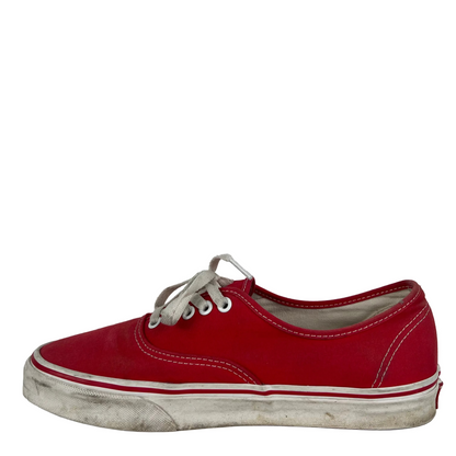 Faded Red Vans New Eras- M's 9, W's 10.5