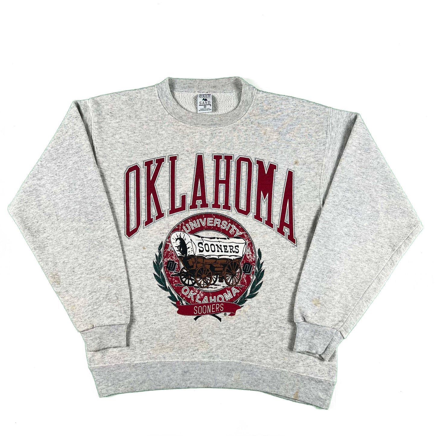 90s Oklahoma Sooners Sweatshirt- M