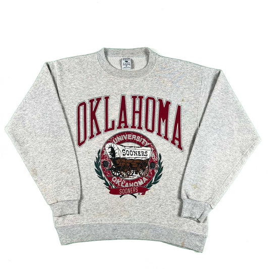 90s Oklahoma Sooners Sweatshirt- M