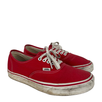 Faded Red Vans New Eras- M's 9, W's 10.5