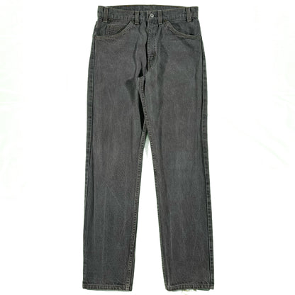 80s Over Dyed Black/Grey Levi's 505s- 30x31.5