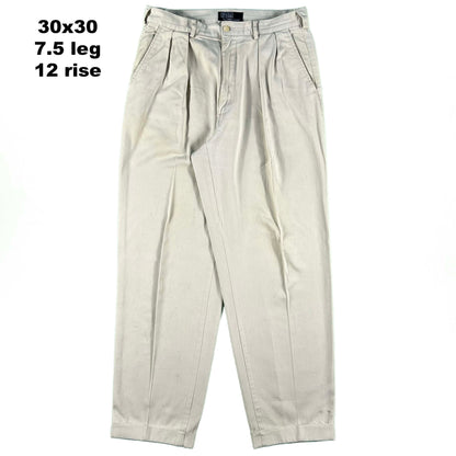 Vintage Polo Ralph Lauren Cotton Chino Pants- SELECT PAIR
