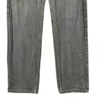 80s Over Dyed Black/Grey Levi's 505s- 30x31.5