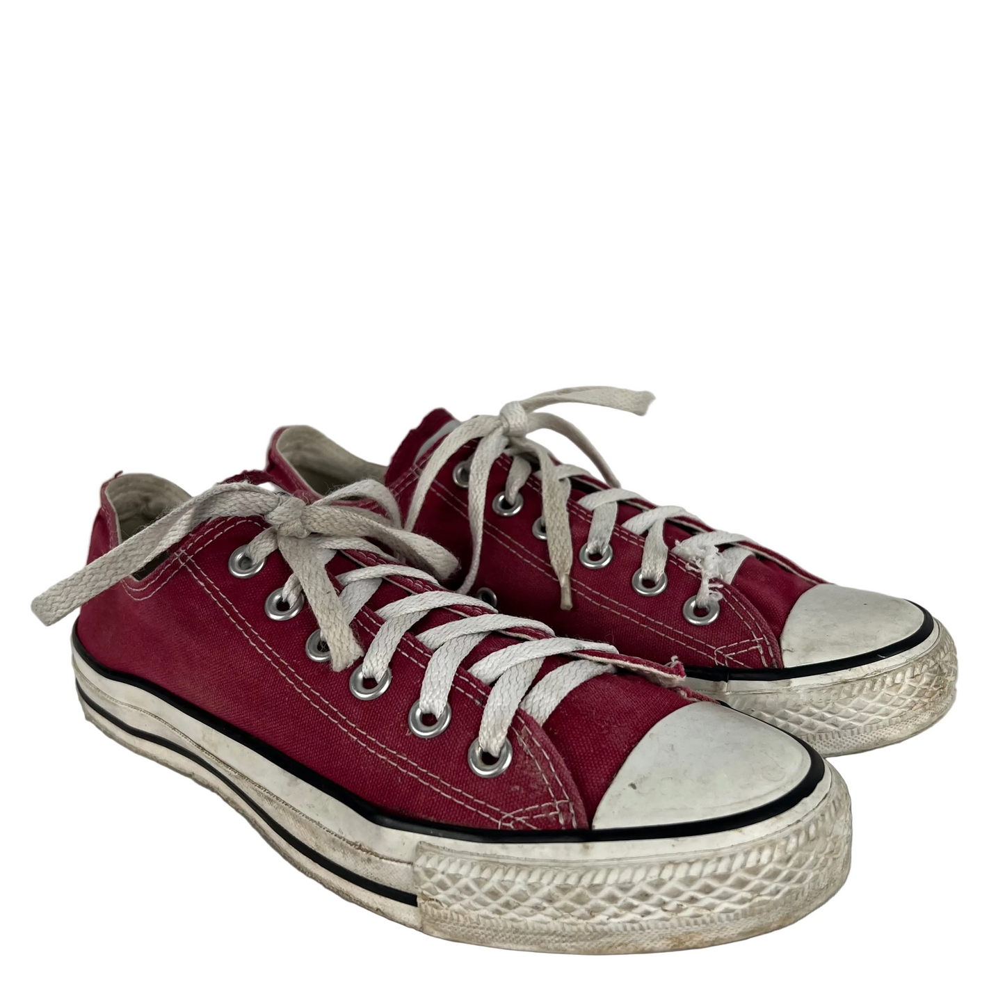 Sun Faded Burgundy Converse- M's 7, W's 8.5